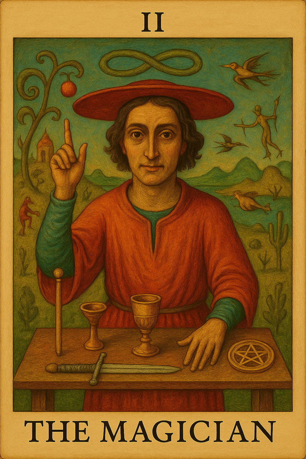 Tarot Card II - The Magician
