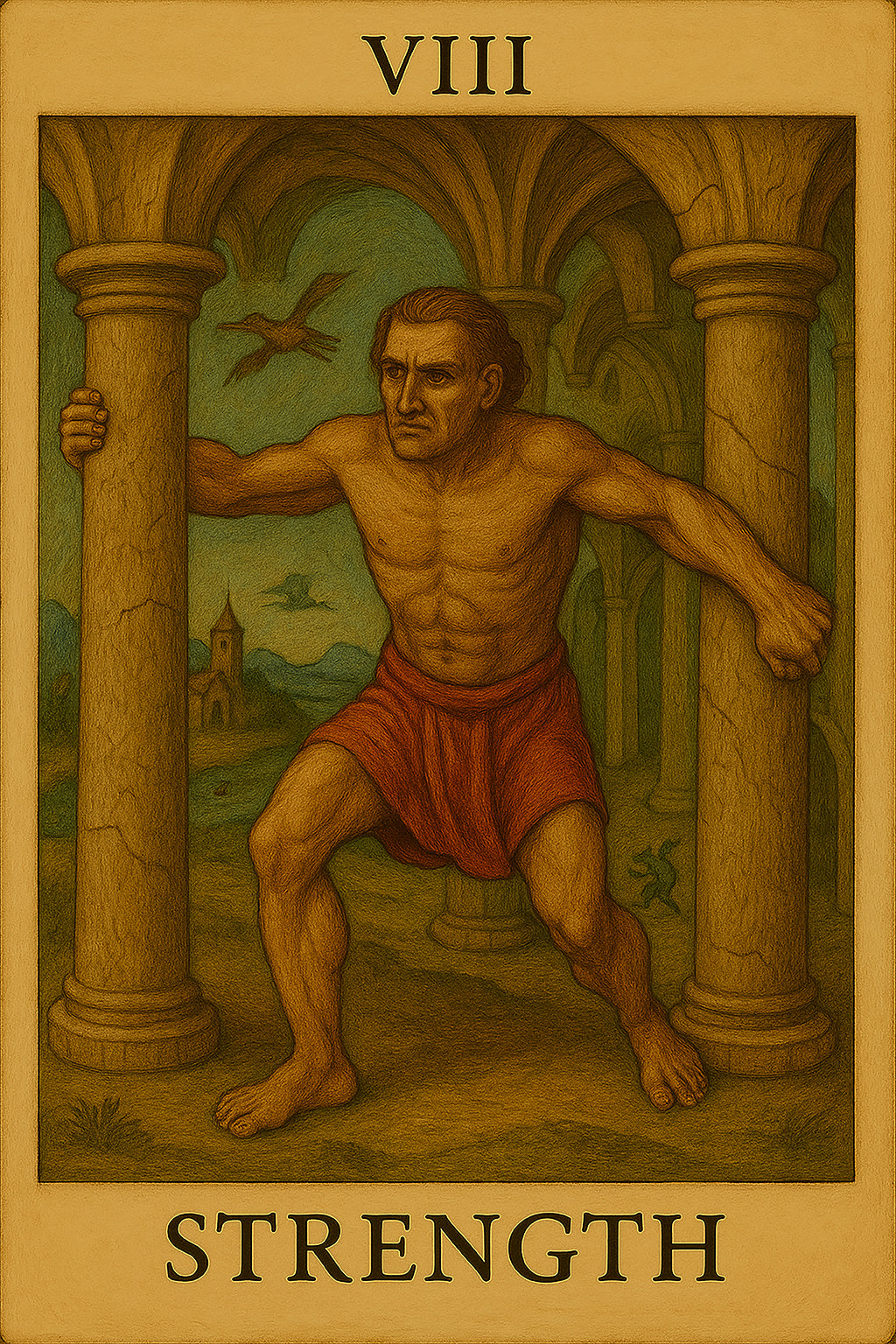 Tarot Card VIII - Strength