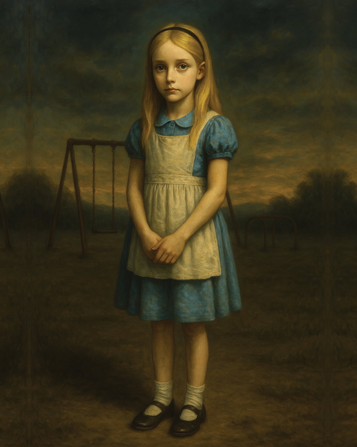 Alice at Dusk — Reimagined from the book Alice’s Adventures in Wonderland