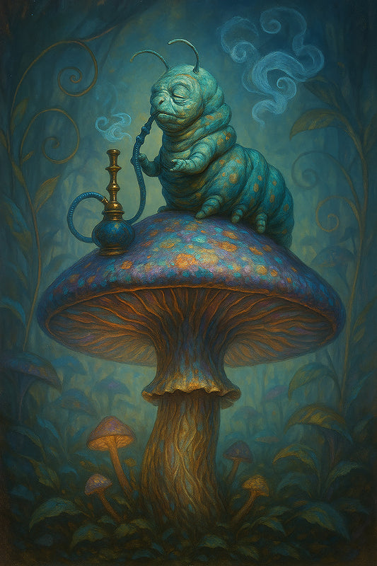 The Mushroom and the Caterpillar – Inspired by the Book Alice’s Adventures in Wonderland