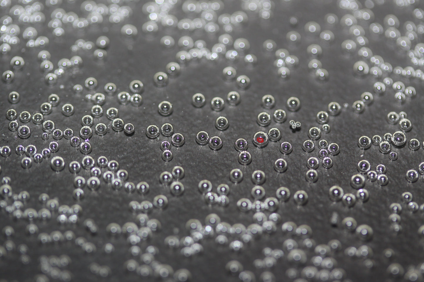 150 Bubbles and a RED one