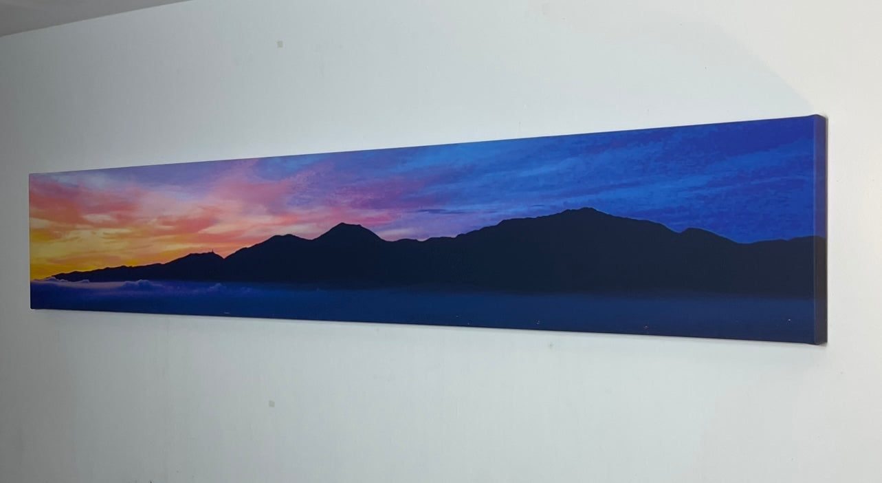 El Avila 72" x 12" Stretched Canvas Print