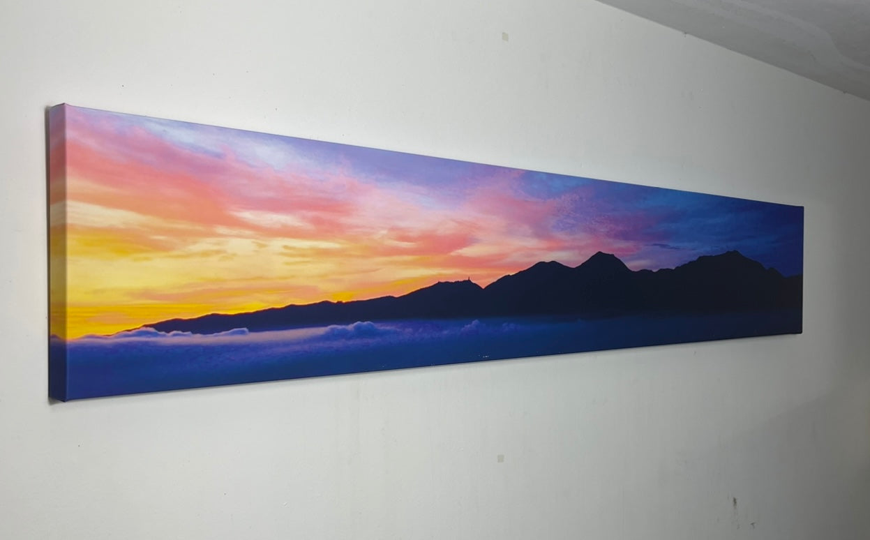 El Avila 72" x 12" Stretched Canvas Print
