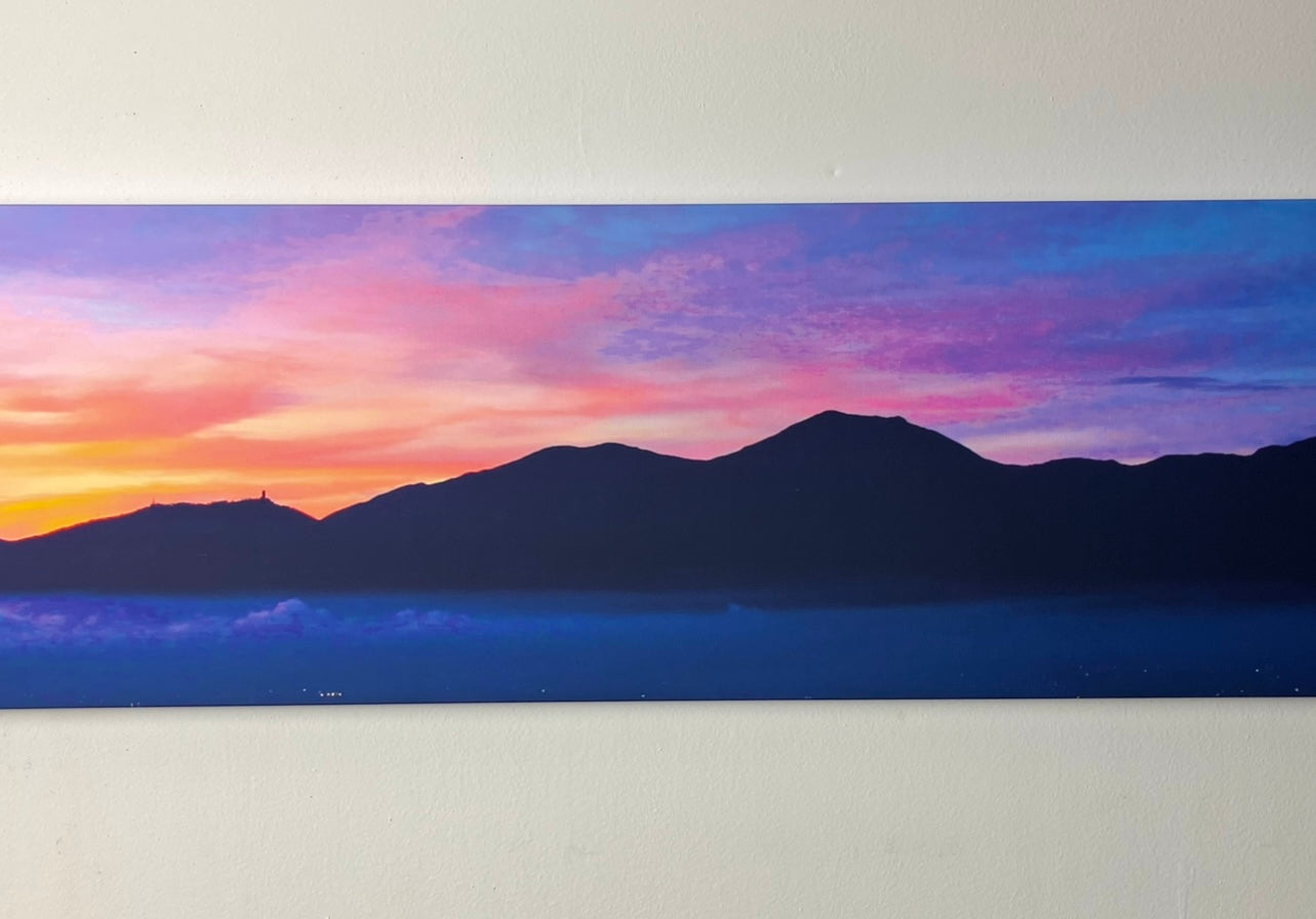 El Avila 72" x 12" Stretched Canvas Print