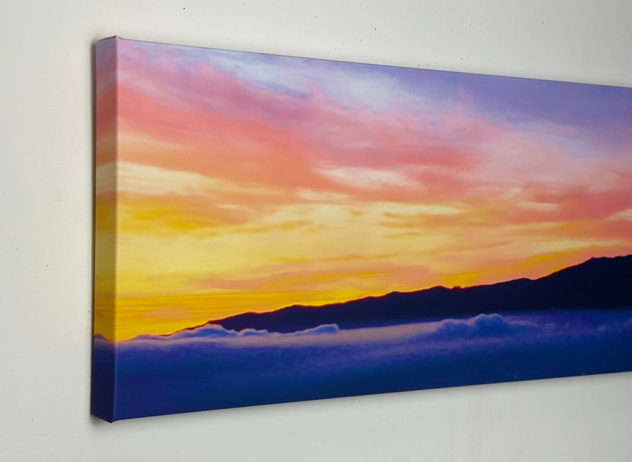 El Avila 72" x 12" Stretched Canvas Print