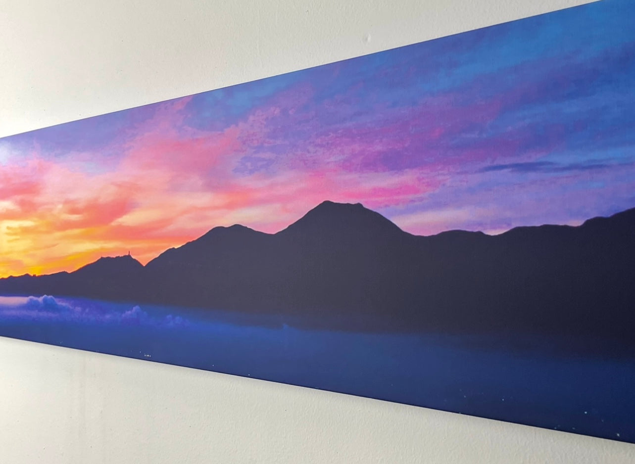 El Avila 72" x 12" Stretched Canvas Print