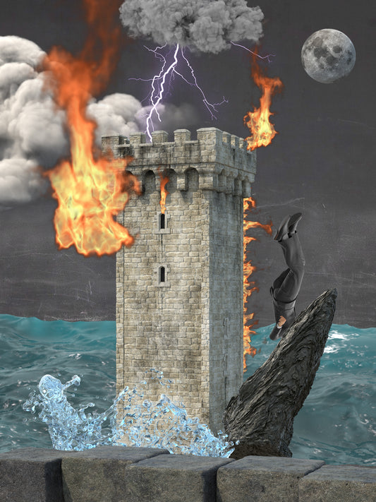 The Tower - Original Jigsaw Puzzle - 1,000 pieces - 27" x 17" (69 x 44 cm)